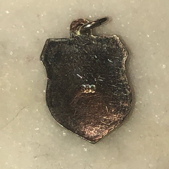 VTG 800 Silver & Enamel Cordoba Travel Sheild Souvenir Charm Bracelet Charm - Picture 2 of 3